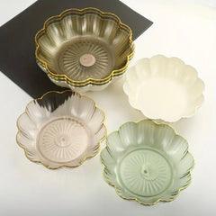 Elegant Floral Style Fruit Plate (2 Sizes)