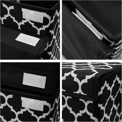 Flip-top collapsible storage container