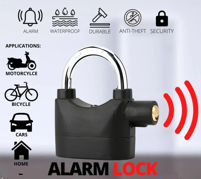 Anti-Theft Alarm Lock