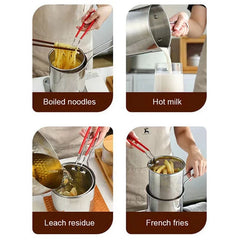 Deep Frying Pot Stainless Steel