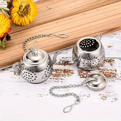 Kettle-Shaped Stainless Steel Tea Infuser
