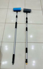 Telescopic Solar Panel & Window Cleaning Brush – Extendable Cleaning Tool with Water Switch