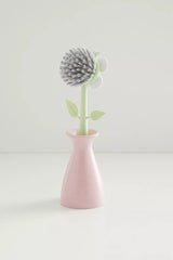 Vase Flower Shape Dish Cleaning Brush