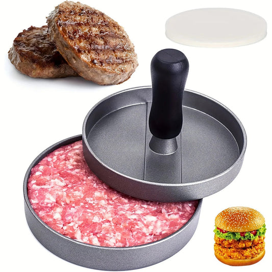 Non-stick Stainless Steel Burger Patty Press Maker Molder