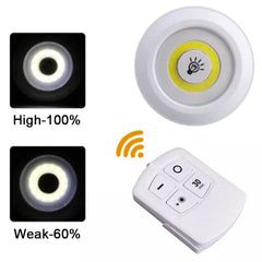 Set Of 3 Wireless Remote Control Light, 3W