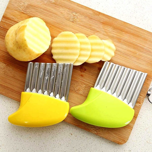 Stainless Steel Vegetables Crinkle Cutter