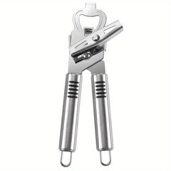 Classic Multifunction Can & Bottle Opener — Heavy-Duty Stainless Steel Tool