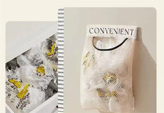 Large Capacity Mesh Storage Bag, Wall-Mounted Hanging Organizer