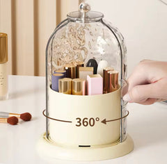 Luxury 360 Rotating Dustproof Makeup Brushes Holder