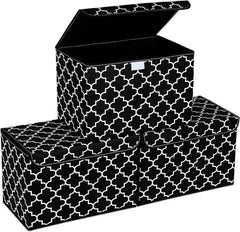 Flip-top collapsible storage container