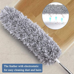 Foldable Cleaning Grey Duster (Premium Quality) (Big Size)