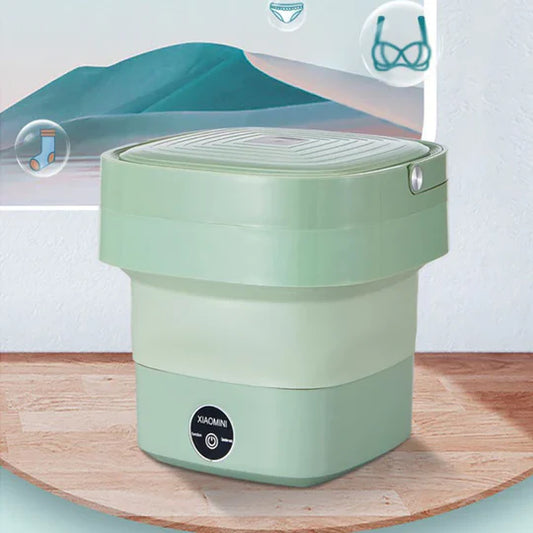 Foldable Electric Mini Washing Machine With Dryer Option