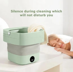Foldable Electric Mini Washing Machine With Dryer Option