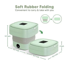 Foldable Electric Mini Washing Machine With Dryer Option