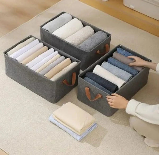 Foldable Clothes and Miscellaneous Items Storage Box