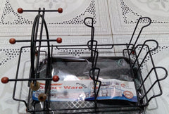 Glass & Cup Stand with Tray