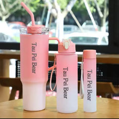 Gradient Tumbler And Bottles (Set of 3)