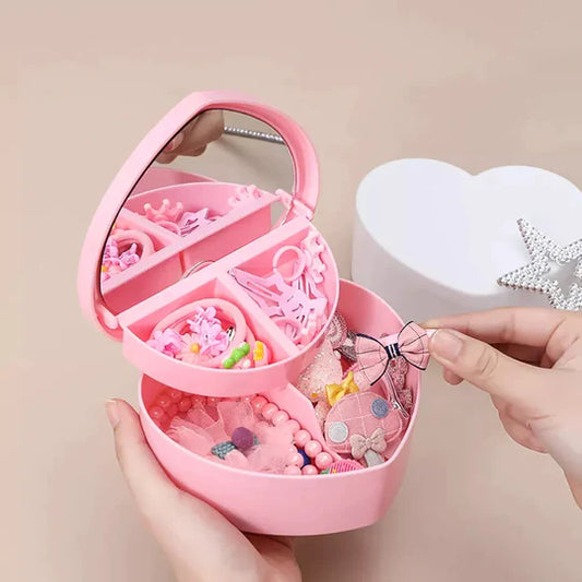 MINI HEART SHAPE JEWELLERY BOX