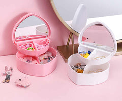 MINI HEART SHAPE JEWELLERY BOX