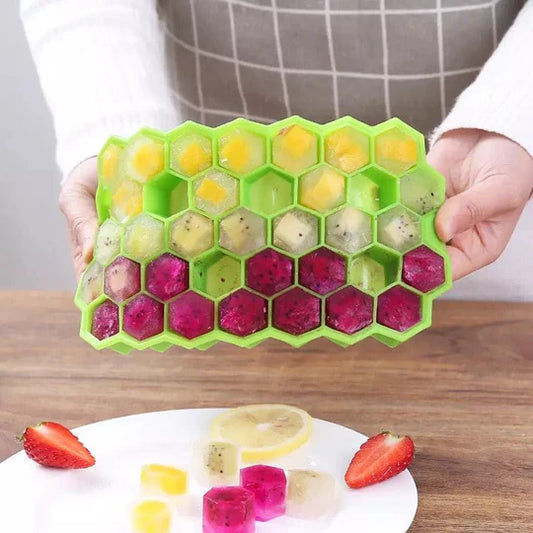 Honeycomb Ice Tray With Lid