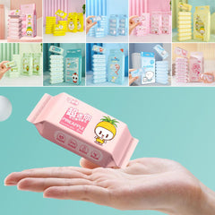 Large Pack Baby Gentle Wipes(8 Mini Packs In 1 Large Pack)