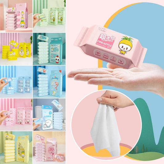 Large Pack Baby Gentle Wipes(8 Mini Packs In 1 Large Pack)