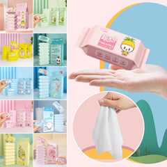 Large Pack Baby Gentle Wipes(8 Mini Packs In 1 Large Pack)
