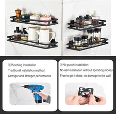 METAL WALL MOUNTED SPICE RACK
