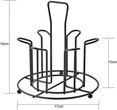 Metal Glass Stand, (6 Glasses)