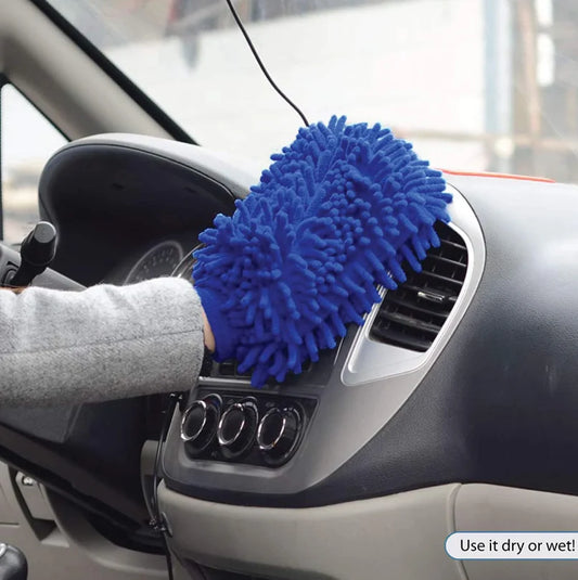 Microfibre Super Mitt - Ultrafine Sponge Fiber Glove
