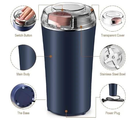 Mini stainless steel Electric Grinder