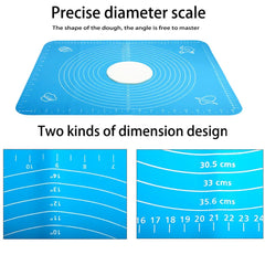 Multipurpose silicone kitchen mat
