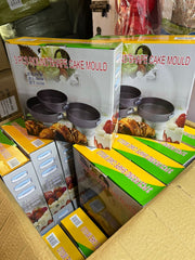 NON STICK CAKE BAKING PAN (3pcs SET)