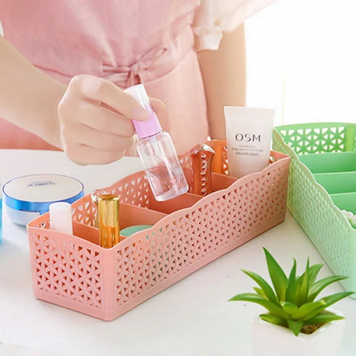 Plastic Organizer Storage Box (5 Grids)