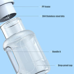 Portable Electric Rechargeable Cordless Barrel Juicer 1600ml