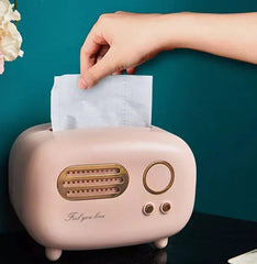 RADIO TISSUE BOX