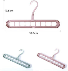 Rotating 9 Holes Hanger