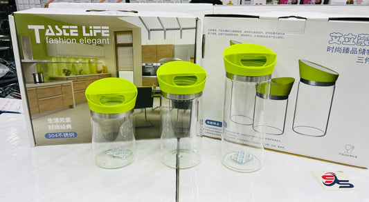 Rotating Cap Spices And Grocery Jars (600ml, 900ml, 1050ml)