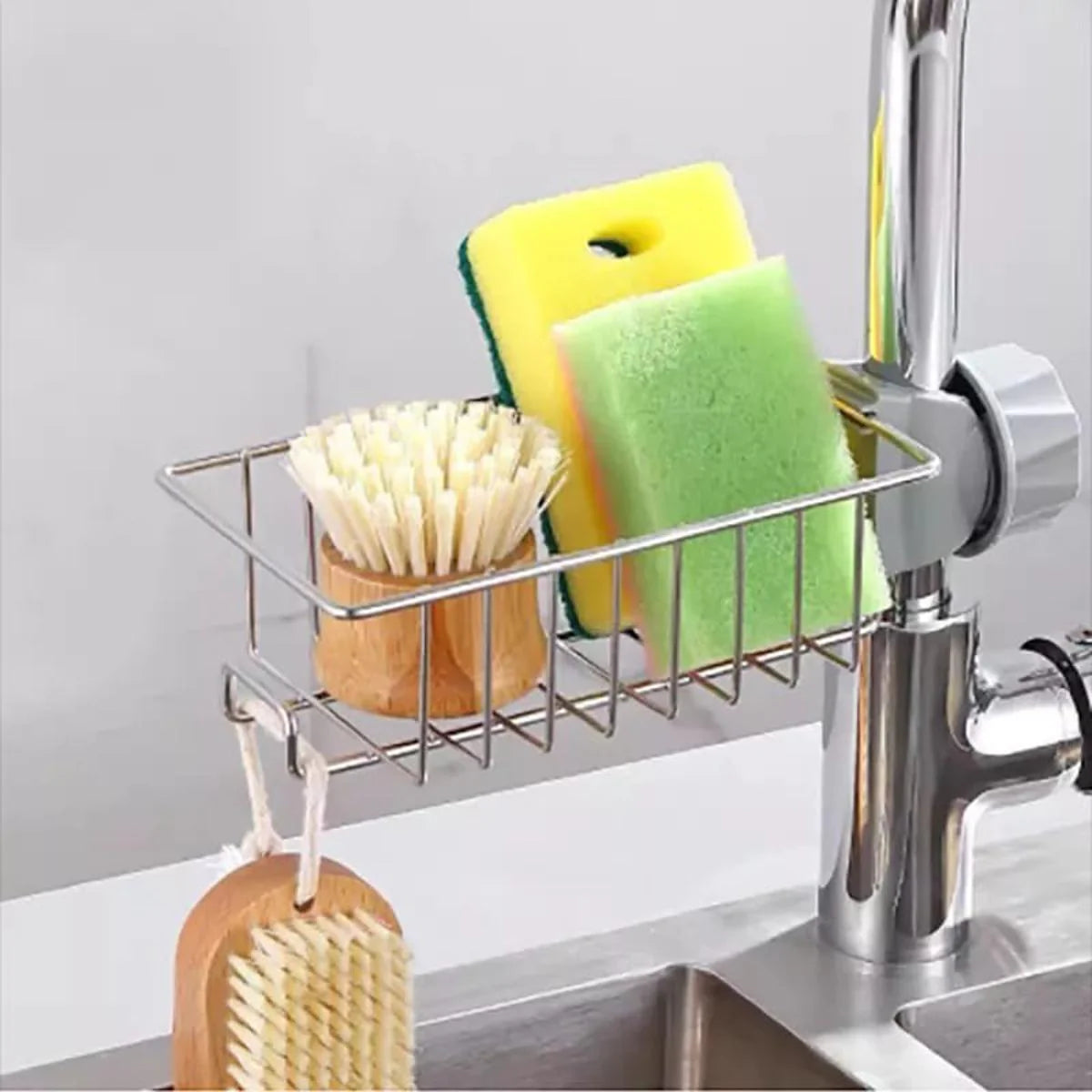 STAINLESS STEEL SINK CADDY