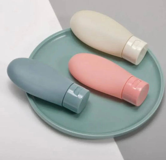 Set Of 3 Travel Refillable Bottle