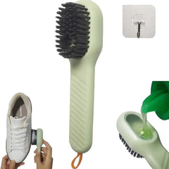 Shoe Cleaning Brush With Liquid Dispenser