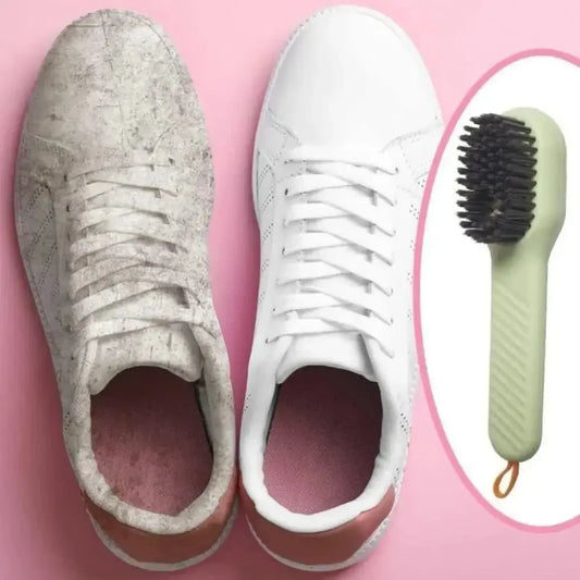 Shoe Cleaning Brush With Liquid Dispenser