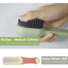 Shoe Cleaning Brush With Liquid Dispenser
