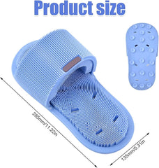 Silicone Foot Scrubber Slippers