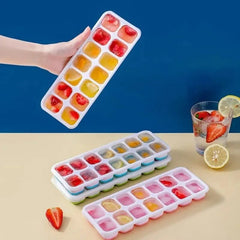 Silicone Ice Tray With Lid
