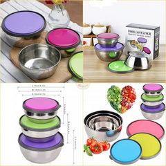 Stainless Steel 3pcs Airtight Food Storage Box