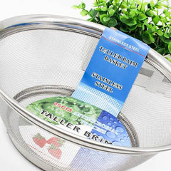 Stainless Steel Fruit Vegetable Drain Basket