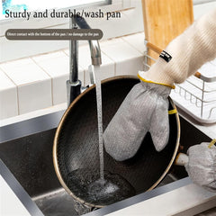 Steel Wire Dishwashing Glove (PAIR)