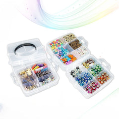 Transparent 2 Tier Storage Container