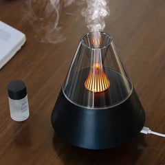 Volcano Room Diffuser, USB Air Humidifier, Retro Light Air Freshner